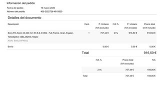 Objetivo Sony FE 3.5-6.3/24-240