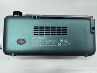 Radio FM Portátil F28 Verde
