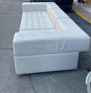 Sofá modular moderno beige