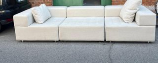 Sofá modular moderno beige