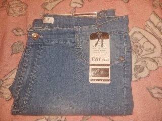 Pantalón vaquero azul talla XXL