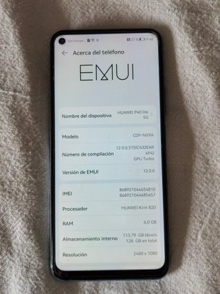 Huawei P40 Lite 6GB+128GB Nero