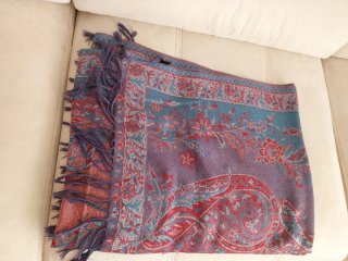 Lote de bufandas multicolor