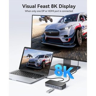 Docking Station USB C 12en1 SSD M.2 ORICO NUEVO