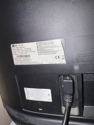 Televisor LG Negro