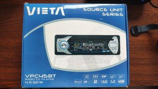 Radio CD Coche Vieta VPC45BT Bluetooth USB