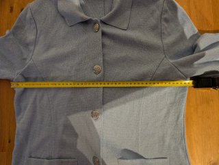 Blazer NAULOVER azul mujer