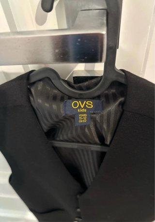 Completo cerimonia giacca e gilet nero bambino OVS
