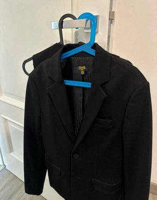 Completo cerimonia giacca e gilet nero bambino OVS