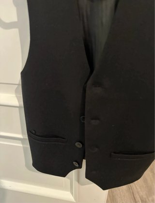 Completo cerimonia giacca e gilet nero bambino OVS