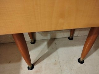 2 Mesitas Noche Vintage Madera  , brillo