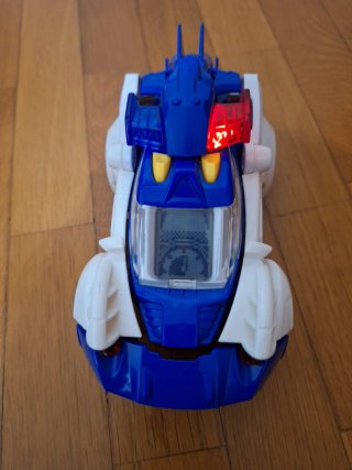 Coche Policía Dinosaurio Transformable