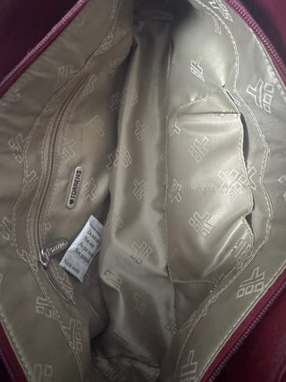 Bolso burdeos El Corte Inglés