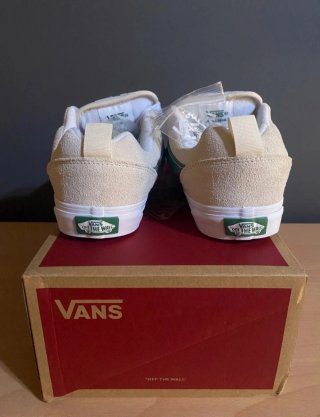 Vans Knu Skool Beige/Verde