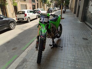 Kawasaki KXF 450 año 2022 aceites y filtros cambia