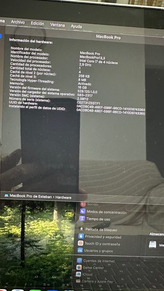 MacBook Pro 15 Apple Plata/Gris Espacial
