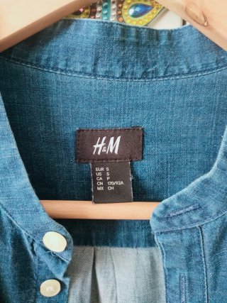 Camisa vaquera H&M chico Talla S
