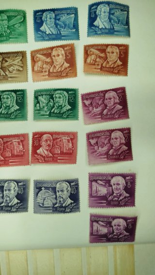 Lotto 31 Francobolli Ungheria 1948
