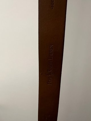 Cinturón de piel para niño