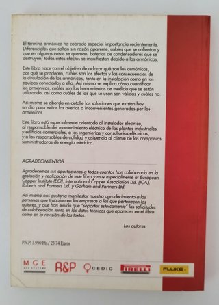 Libro "La amenaza de los armónicos"