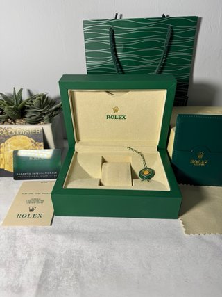 Caja y Documentación Rolex Verde