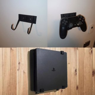 Pedido de 3 Soportes PS4 para Pared