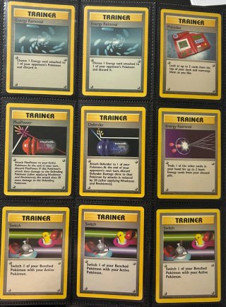 Lote Cartas Pokémon Metapod, Nidoran, Tangela
