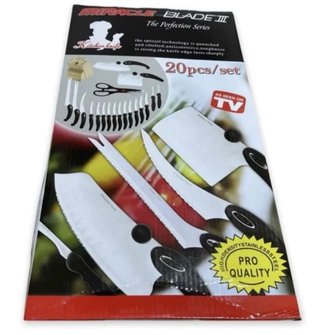 Miracle Blade 20 coltelli serie perfetta