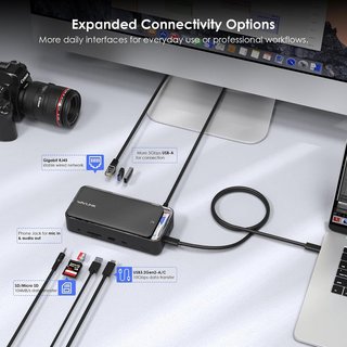 Docking Station USB C 13 en 1  NUEVA