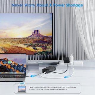 Docking Station USB C 13 en 1  NUEVA