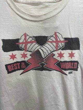 Camiseta CM Punk AEW Best in the World Talla S