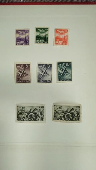 Slovacchia 1939-1945 Francobolli