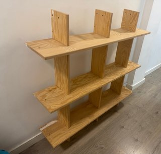 Estantería modular de madera