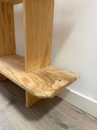 Estantería modular de madera