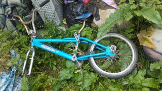 Bicicleta Monty Azul Antigua