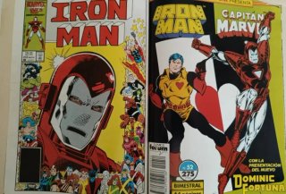 Tomo IRON MAN Y CAPITAN MARVEL