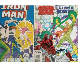 Tomo IRON MAN Y CAPITAN MARVEL
