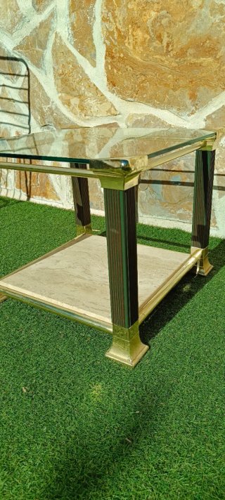 Mesa mármol cristal