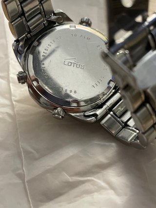 Reloj Lotus Cronógrafo.