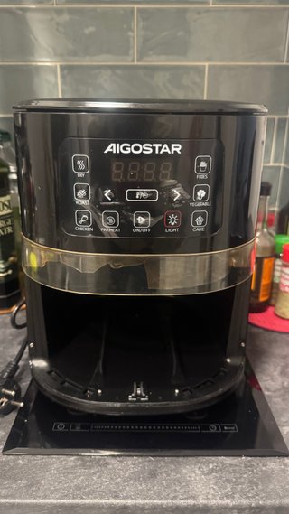 Freidora de Aire Aigostar Negra 5L