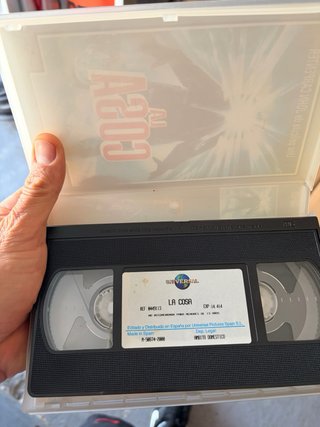 La Cosa VHS John Carpenter Película Terror Sci-Fi
