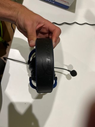 Cascos Gaming HyperX Azules