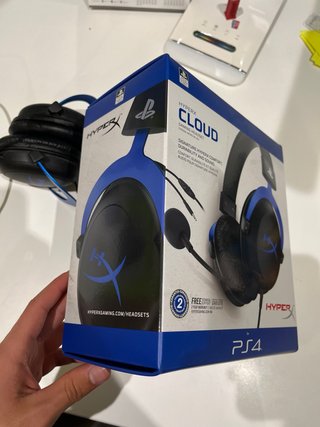 Cascos Gaming HyperX Azules