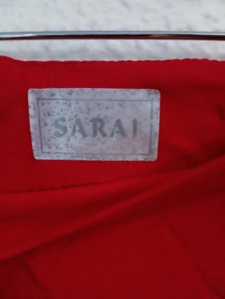 Falda Sarai vintage roja talla XS