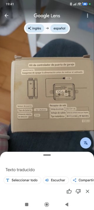 Kit apertura garaje GDC411WQ1