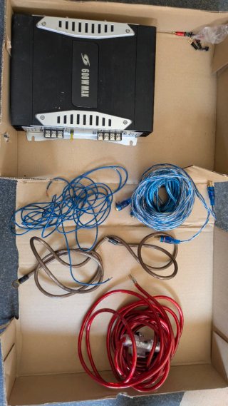 Etapa de sonido con cableado