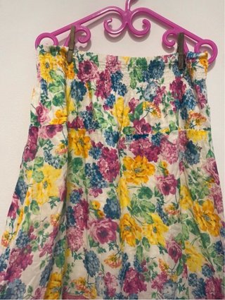 Falda Maxi Estampado Floral Talla L