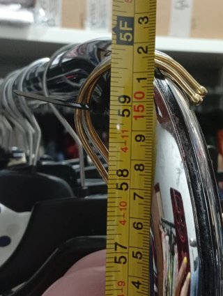 Perchero profesional RETIF metal plateado