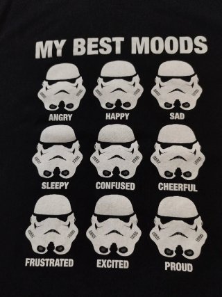 Lote Camisetas Star Wars y Calaveras