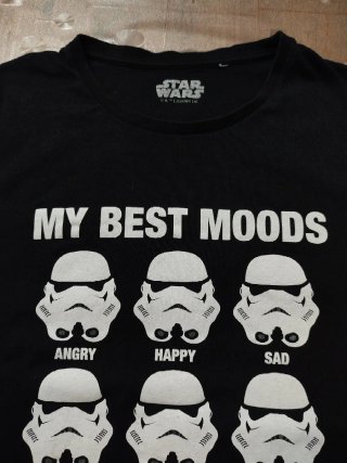 Lote Camisetas Star Wars y Calaveras